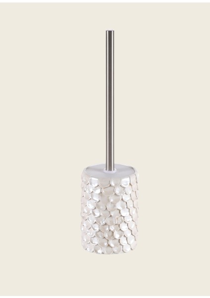 Lindy Gold Detaylı Krem Rengi 5'li Banyo Seti fırsatları