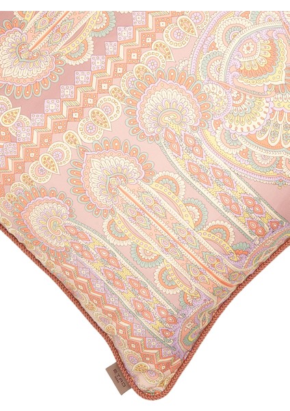 Pembe 55X55 cm Dekoratif Yastık