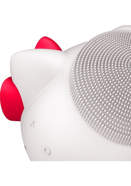 Sonic Facial Brush Beyaz 4'ü 1 Arada Hello Kitty Yüz Temizleme Fırçası Cilt Temizleme Cihazı modelleri