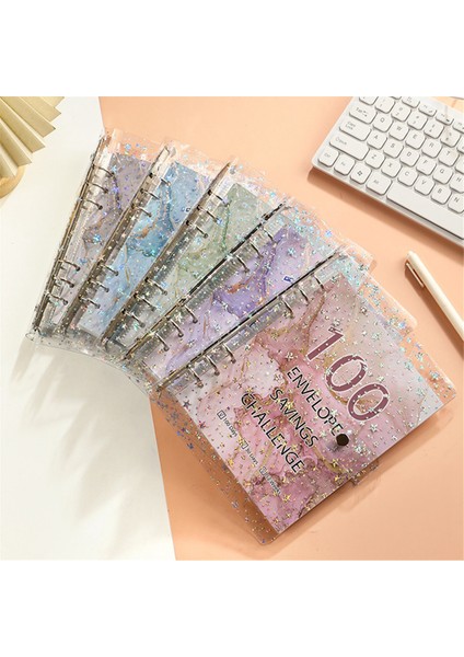 100 Zarf Mücadelesi Cilt Tasarrufu Nakit Zarflar Bütçe Planlaması ile 5050'YI Kurtarın (Yurt Dışından)