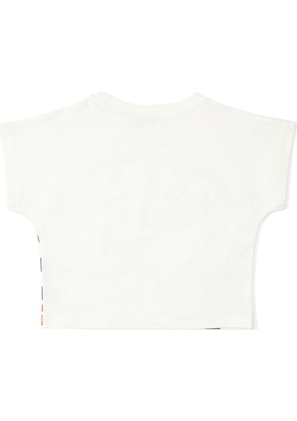 Beyaz Baskılı Unisex Çocuk T-Shirt fiyatları