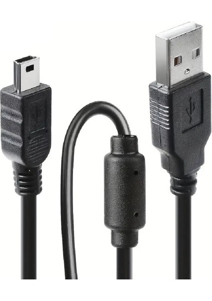 3 Metre 3mt Mini USB 5pin V3 Hızlı Veri Şarj Aleti Kablosu Ps3 Mp3 Mp4 Çalar Araba Dvr Gps Dijital Kamera Kablosu
