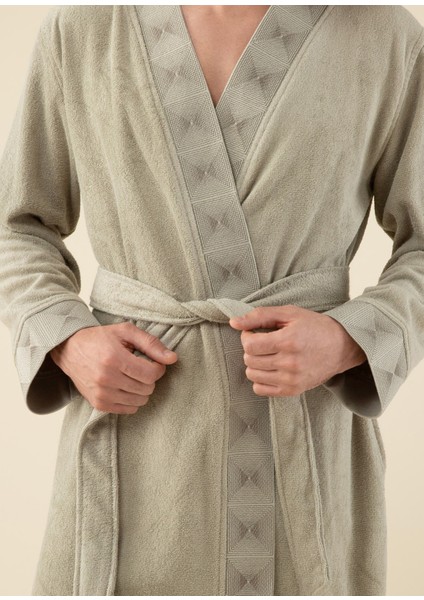 Marigold Bambulu Yeşil Unisex Bornoz fırsatları