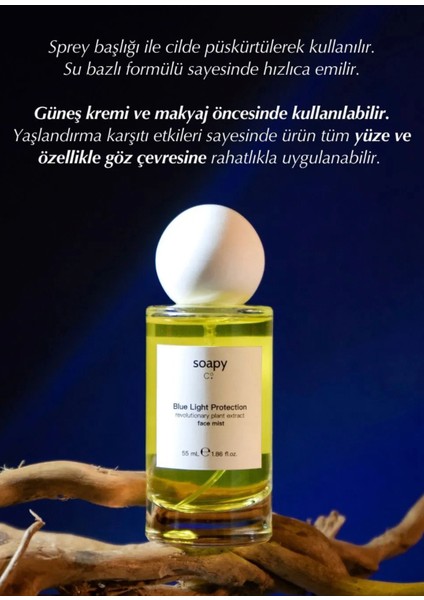 Blue Light Protection Face Mist Mavi Işık Koruyucu Sprey Yüz Misti 50 ml modelleri