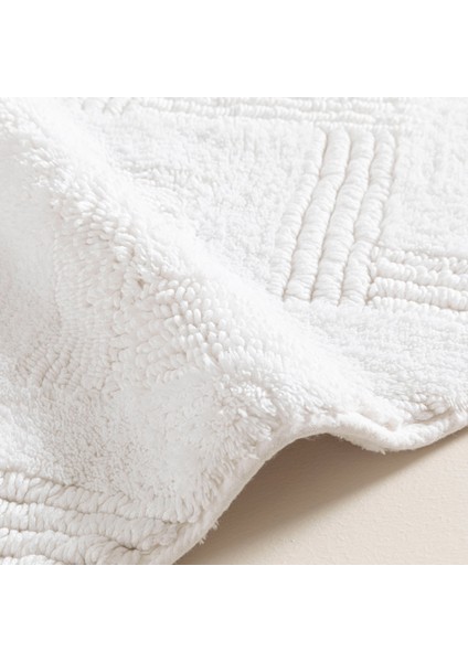 Delmar Beyaz Banyo Paspası 60X100 cm modelleri