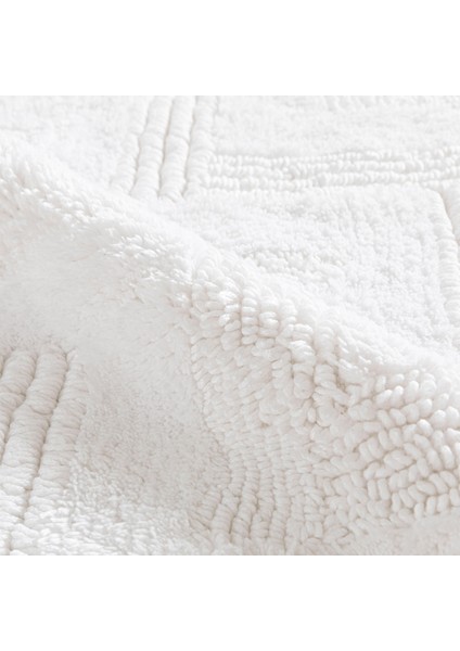 Delmar Beyaz Banyo Paspası 60X100 cm fırsatları
