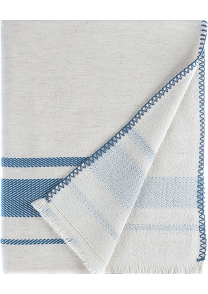 Indigo Keten Terra Tencel™ Banyo Havlusu 90 x 150 cm