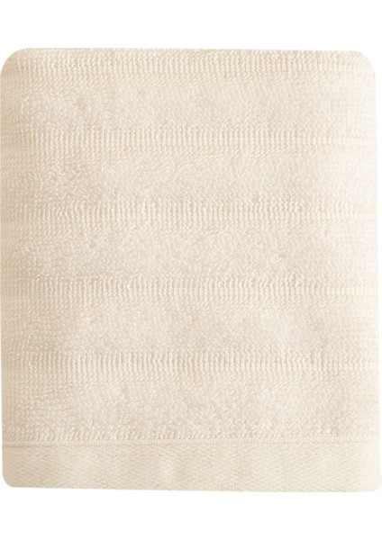 Waved Ekru El Havlusu 30X40 cm
