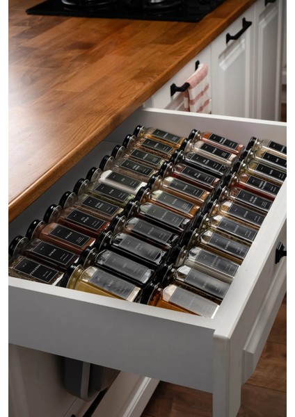 24'lü Cam Baharatlık Seti Kapaklı Etiketli Baharatlık Takımı Mh00syh24 modelleri