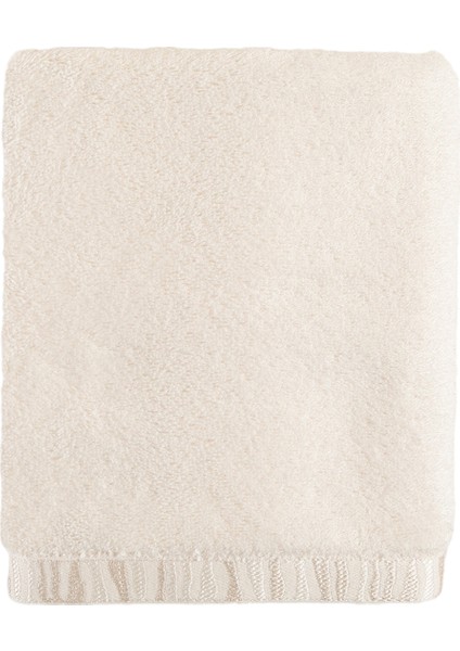 Perla Ekru Bambu Yüz Havlusu 50 x 90 cm