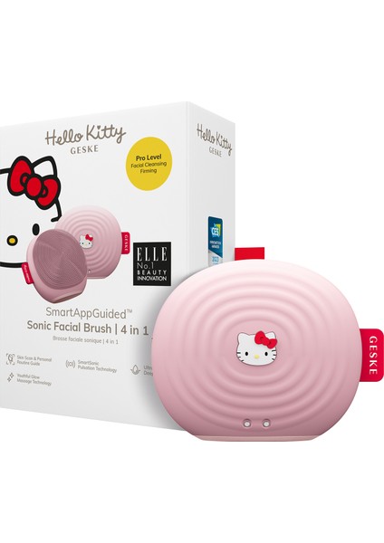 Sonic Facial Brush Pembe 4'ü 1 Arada Yüz Fırçası Cilt Temizleme Cihazı fiyatları