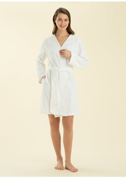 Sophıan Bambu Beyaz Unisex Bornoz fiyatları