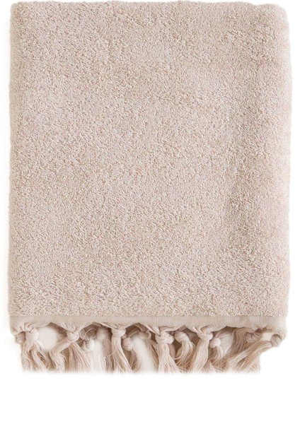 Hemillie Bej Banyo Havlusu 70X140 cm
