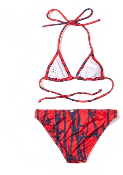 Bamboo Kırmızı Kız Çocuk Bikini Takımı fiyatları