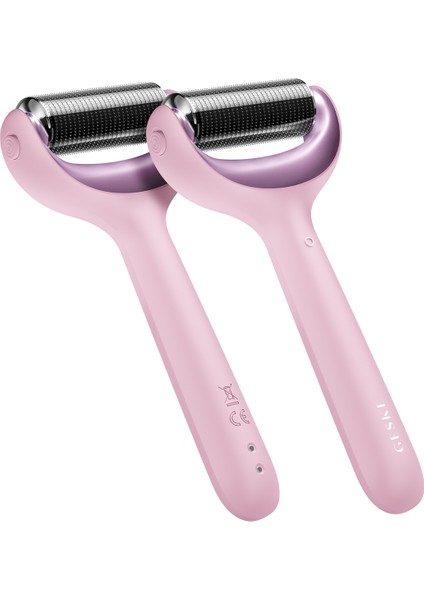 Microneedle Face & Body Pembe 9'u 1 Arada Mikro Iğne Yüz ve Vücut Roller
