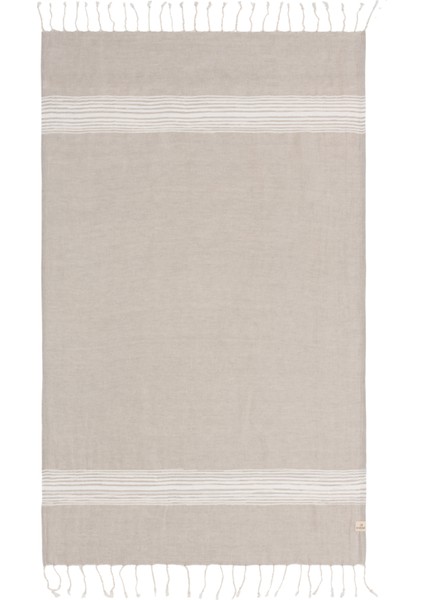 Linen Keten Beyaz Peştamal