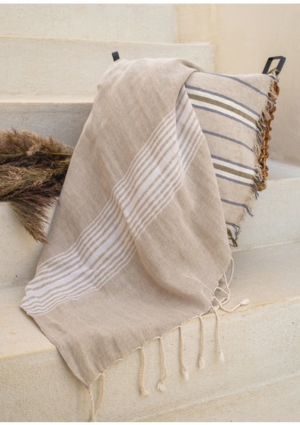 Linen Keten Beyaz Peştamal fiyatları