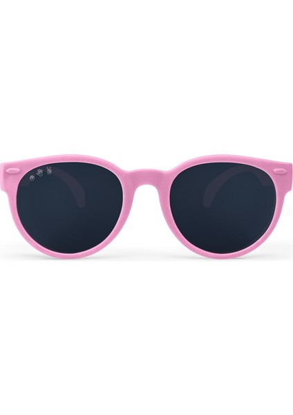 Round Model Popple Pembe Aynalı Çocuk Güneş Gözlüğü fiyatları