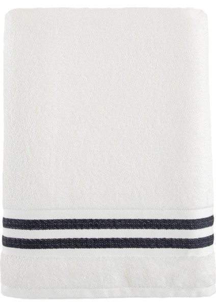 Lodos Beyaz Bambu Banyo Havlusu 85 x 150 cm