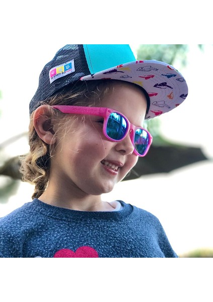 Wayfarer Model Kelly Aynalı Mor Çocuk Güneş Gözlüğü modelleri
