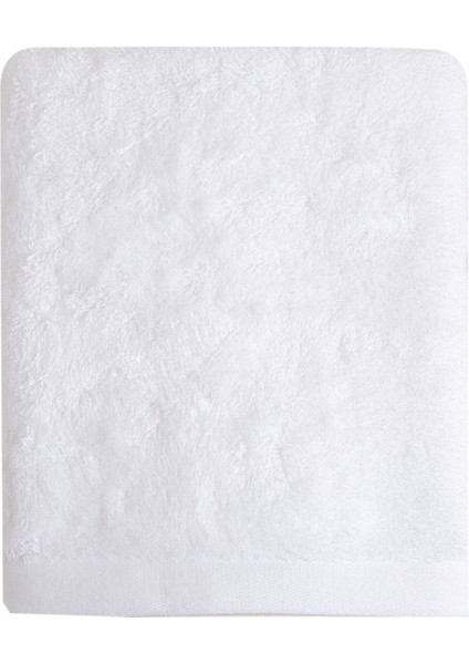 Solid Beyaz Yüz Havlusu 50X90 cm