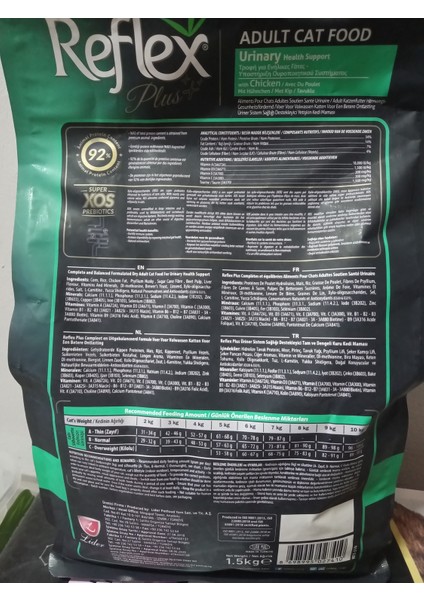 PLUS Urınary Kuru Kedi Mama 1.5 KG