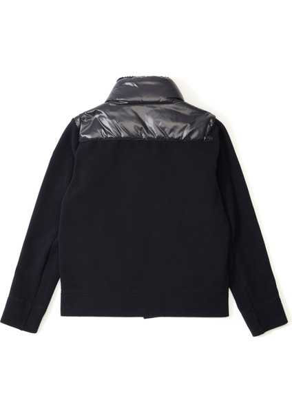 Koyu Mavi Logo Detaylı Unisex Çocuk Kardıgan fiyatları