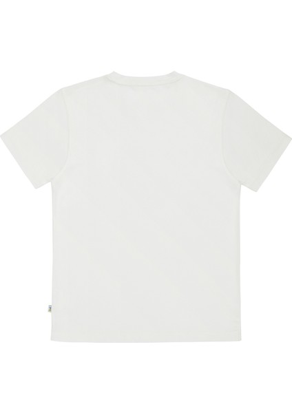 Beyaz Organik Pamuk Kız Çocuk T-Shirt fiyatları
