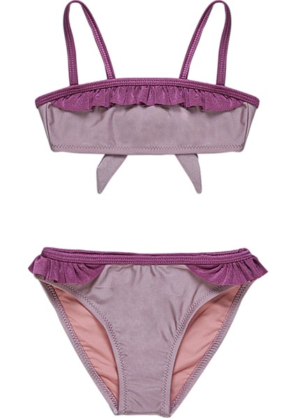 Elisa Lila Straplez Bikini Takımı