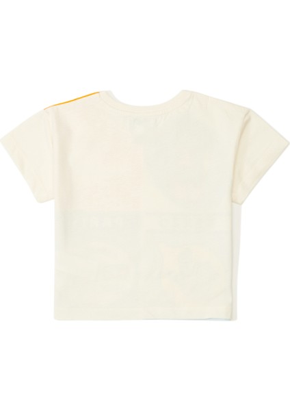 Bej Baskılı Kız Çocuk T-Shirt fiyatları