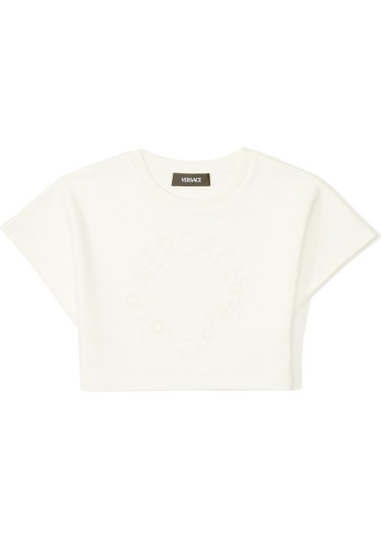 Beyaz Kız Çocuk Sweatshirt