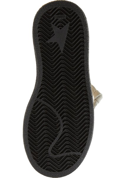 Beyaz Yıldız Patchli Unisex Çocuk Deri Sneaker indirimleri