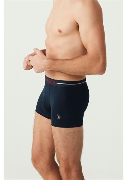 U.s Polo Assn. 80328 Erkek 3 Lü Boxer-Bordo&lacivert&grmlj.baskılı indirimleri