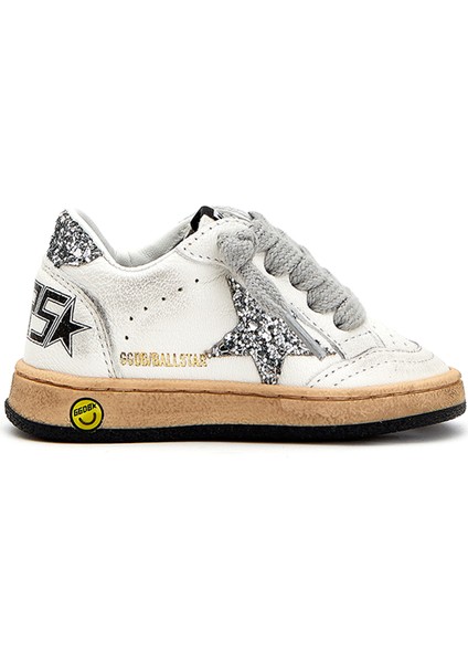 Ball Star Silver Beyaz Unisex Çocuk Sneaker