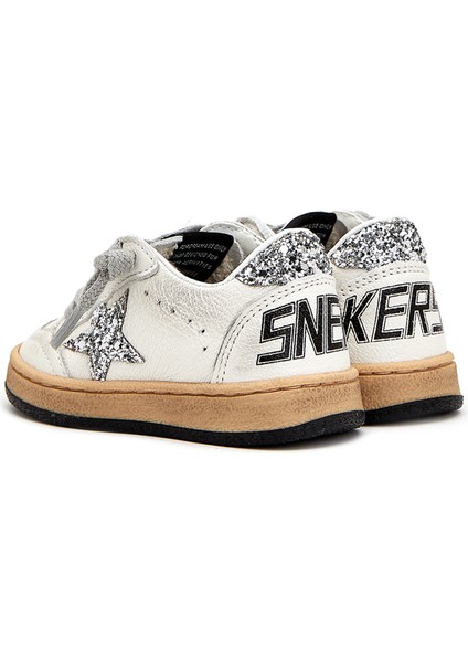 Ball Star Silver Beyaz Unisex Çocuk Sneaker modelleri