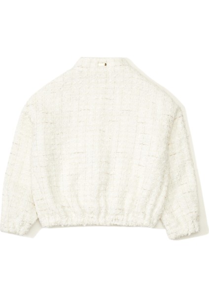 Beyaz Kız Çocuk Tweed Mont fiyatları