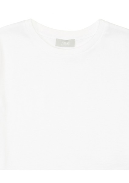 Beyaz Kız Çocuk T-Shirt modelleri