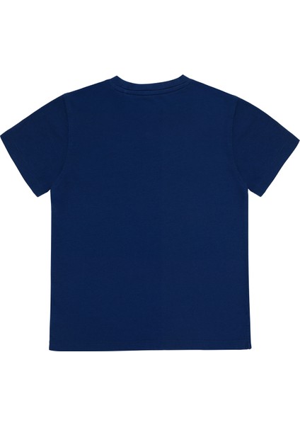Lacivert Organik Pamuk Kız Çocuk T-Shirt fiyatları