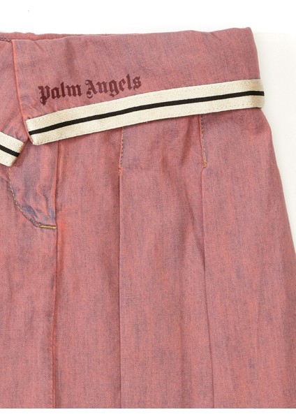 Pembe Kız Çocuk Denim Etek modelleri
