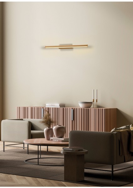 Lineal Siyah LED Aplik