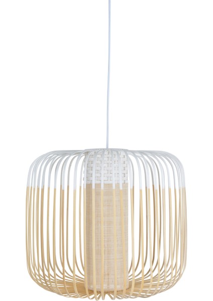 Bamboo Beyaz Sarkıt Avize