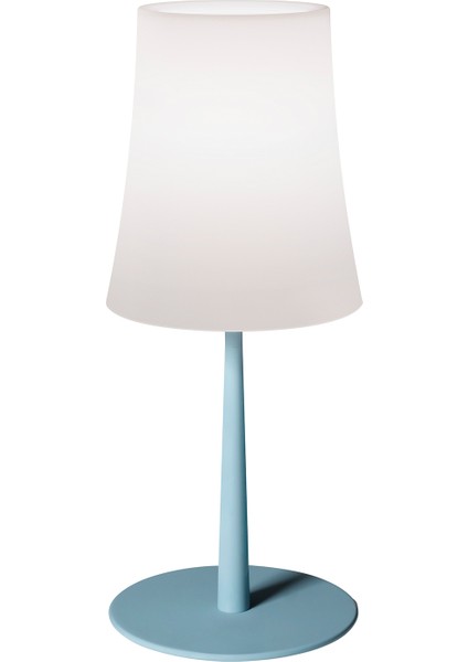 Foscarini Birdie Easy Küçük Boy Mavi Masa Lambası