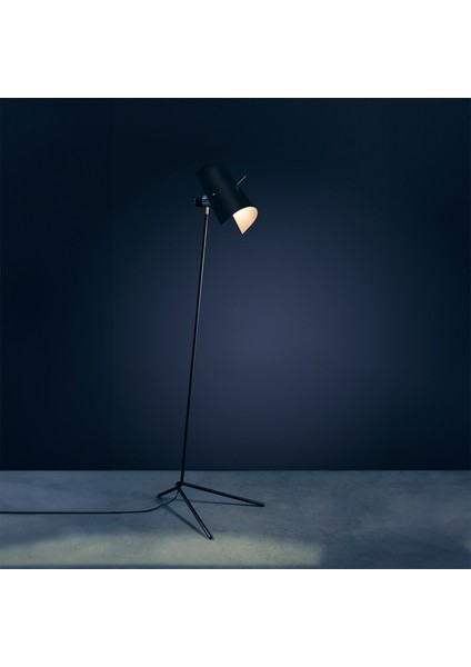 Claritas Siyah Çelik Yer Aydınlatması 50 x 164 cm