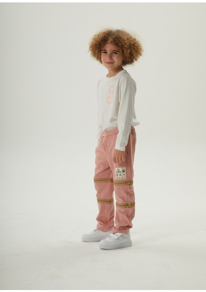 Pembe Unisex Çocuk Eşofman