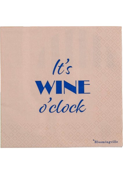 Wine Mavi 20LI Peçete