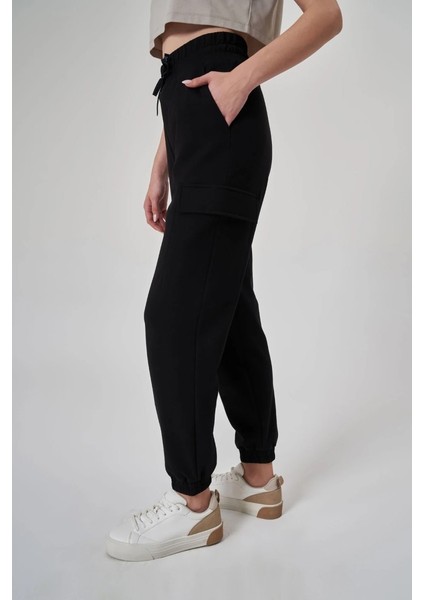 Kadın Siyah Eşofman Altı 1528010-SİYAH fırsatları