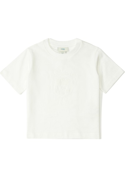 Beyaz Kız Çocuk T-Shirt