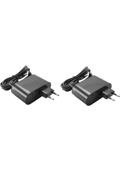 V10 V15 Kablosuz Vakum Güç Kaynağı 30.45V 1.1A Ab Fişi Için 2x Yedek Şarj Cihazı (Yurt Dışından)