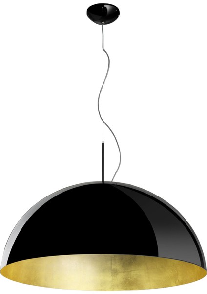 Amalfi Siyah Metal Sarkıt 50 cm