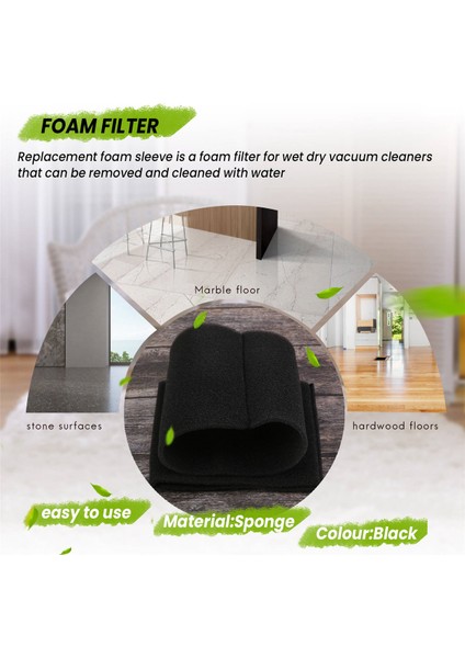 Nt Serisi Aksesuarlar Mv1/wd1 /wd2 Wd3 Için 2 Adet Islak ve Kuru Köpük Filtre 2.683-016.0 (Yurt Dışından) indirimleri